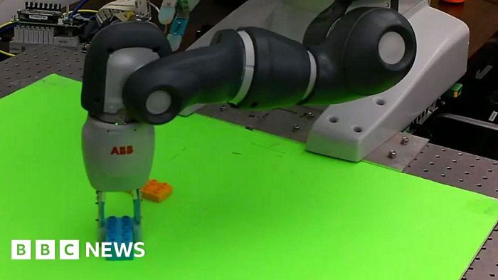 Robot can sweat pushups