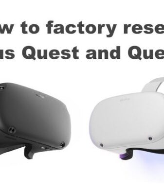 How reset view your oculus quest