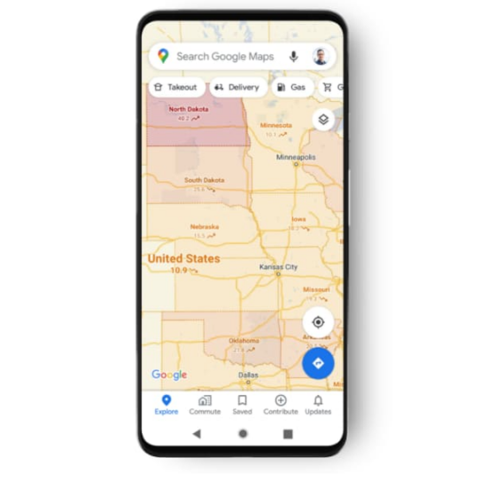 Google maps psa covid 19 warning doctor