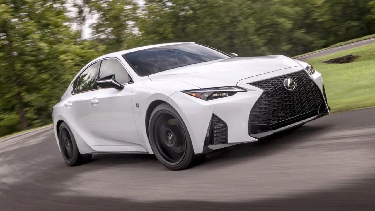 Urban cities parking space lexus compact