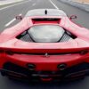 Ferrari sf90 stradale plug in hybrid electric car range specs features