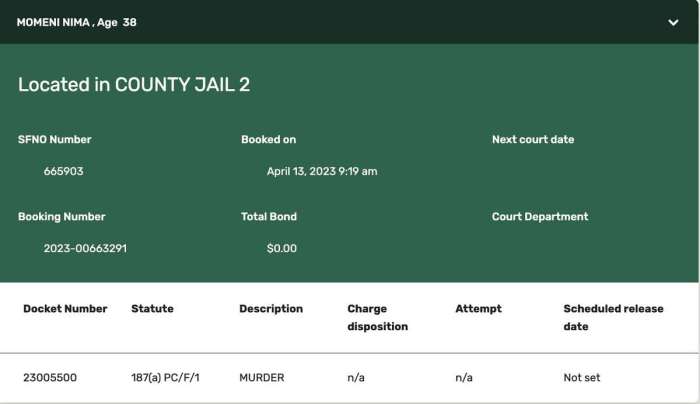Nima momeni convicted of murdering cash app founder bob lee