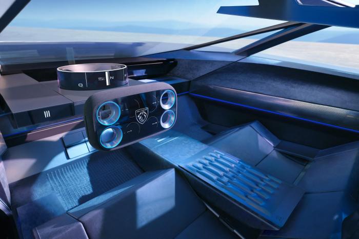 Peugeot inception concept ev ces photos specs