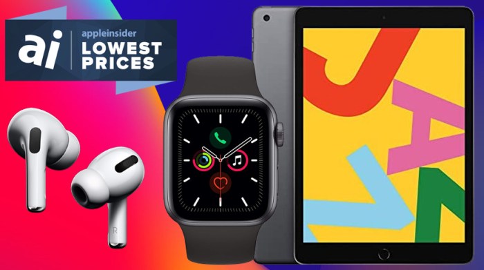 Apple watch series 5 nike airpods pro deal sale best buy