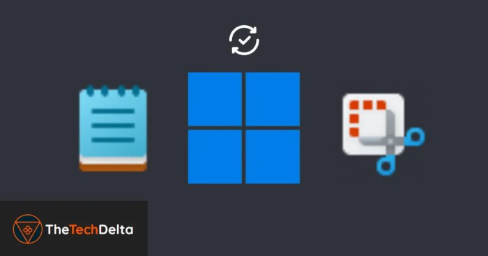 Windows 11 notepad ai summaries snipping tool