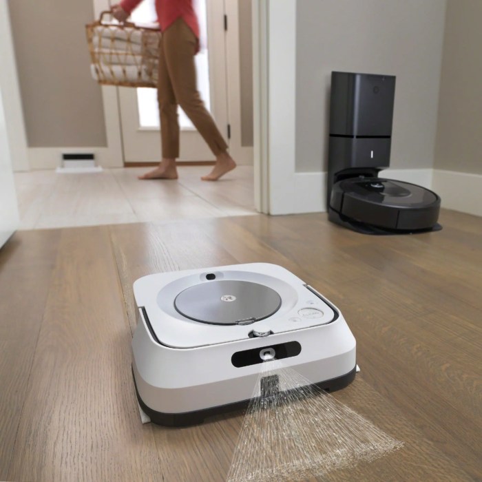 Braava jet irobot mop robot roomba vacuum