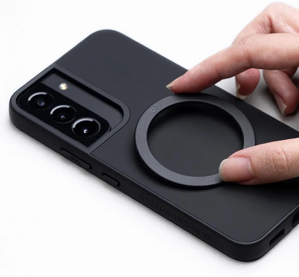 Iphone magsafe spigen ring on android phone