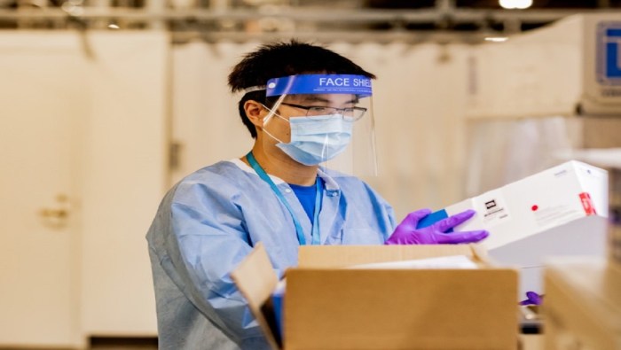 Mlive dollar coronavirus cleveland Amazon engineers face shields frontline workers coronavirus