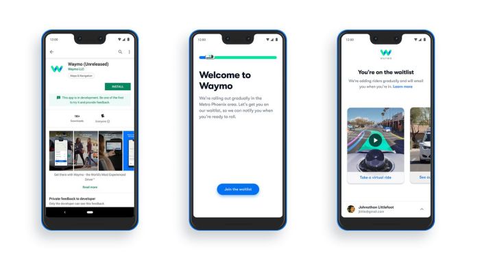 Waymo onboarding Waymo app google play self driving car