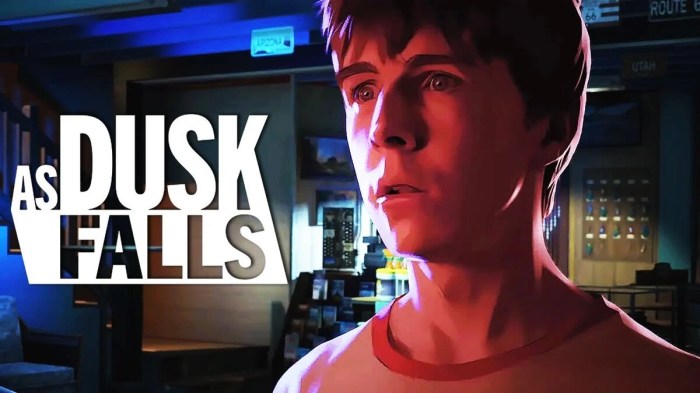As dusk falls is coming to playstation