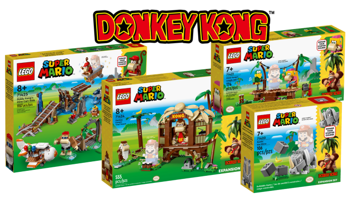 Lego donkey kong price release date