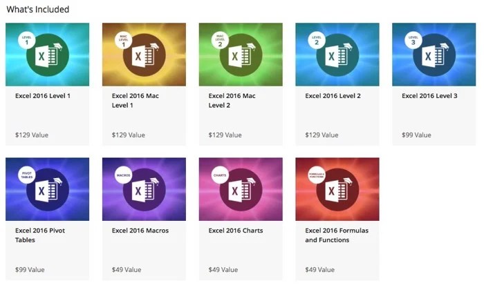 Bundle excel microsoft master just geeky gadgets