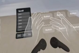Meta quest pro hand tracking direct touch v50