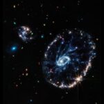 James webb space telescope delivers knockout cartwheel galaxy view