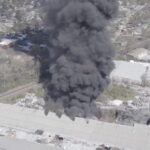 Plastics air pollution recycling facility fire richmond indiana