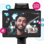 Telepresence robot home ohmni