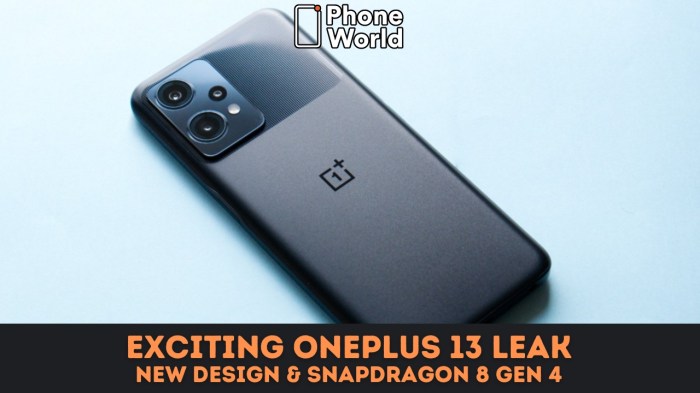 Oneplus 13 leak rumor design flat edge