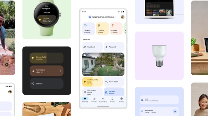 Google home app mobile mini smart advanced settings revamp