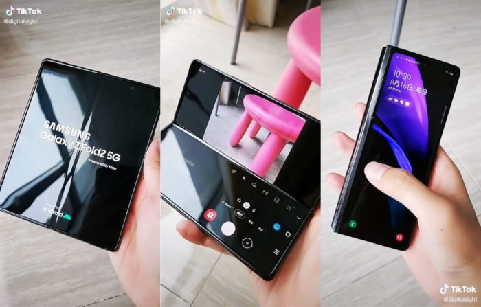 Samsungs galaxy fold 2 leak reveals hole punch camera 120hz display