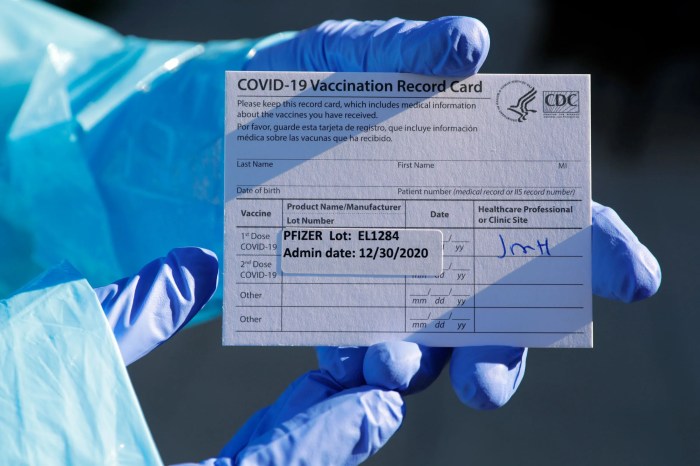 Covid vaccine certification passport biden