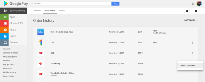 Google stadia refund how to