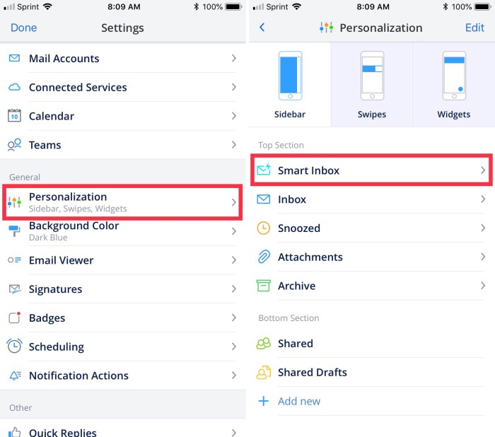 Spark email app windows mac ios android system