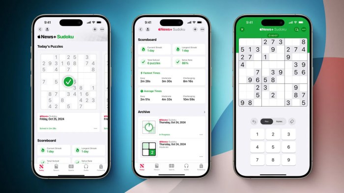 Apple magazine reading magazines immersive publications subscription service subscribers tab track keep they can newsroom macos ios announces digital launches Daily sudoku is coming to apple news plus