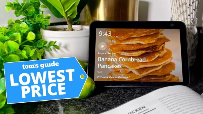 Pick up the echo show 8 on sale for 70 and get a free echo show 5 kids