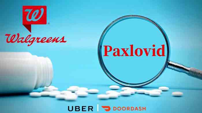 Walgreens announces free paxlovid delivery