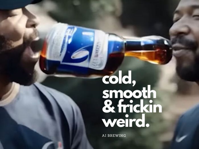 The ai generated ads are coming