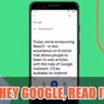 Google assistant can now read web pages out loud all android devices