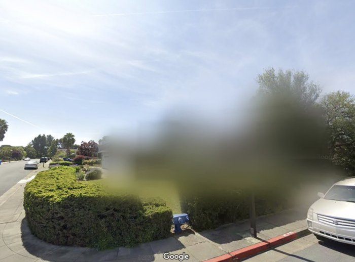 Google street view active volcano 360 degree