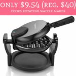 Breakfast and savings are being served with this belgian waffle maker deal for almost 70 off