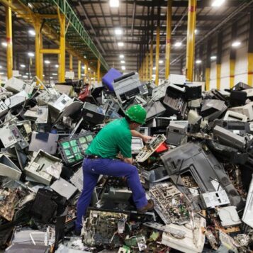 E waste recycling electronic basel convention crime total reclaim fraud