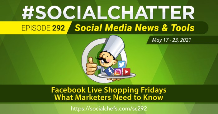 Facebook live shopping mode test