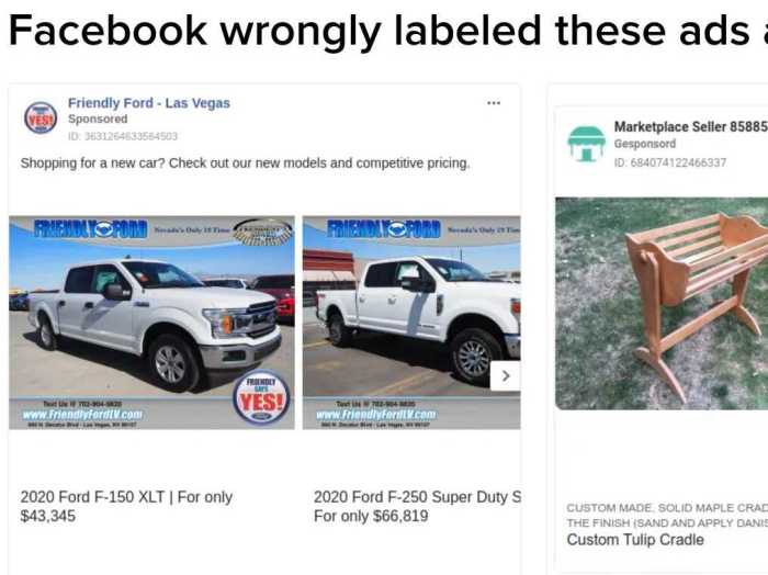 Facebook political ad lies regulation