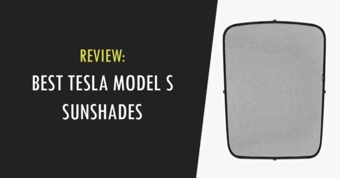 Tesla model x sunshade windshield