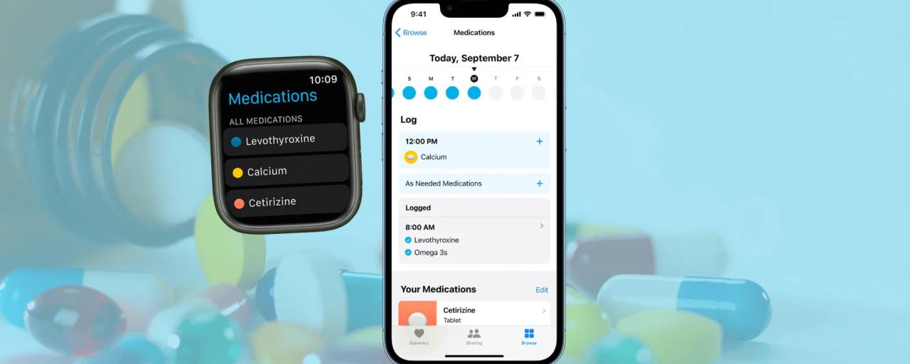 Medication reminders ios 16 public beta how to