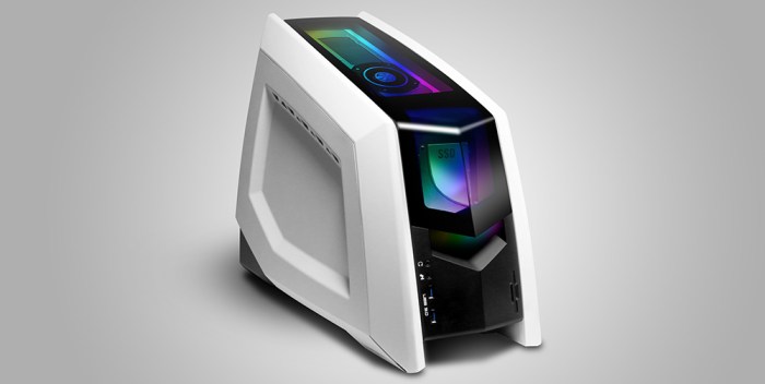 Ibuypowers revolt 3 mk3 pc case itx handle small form factor
