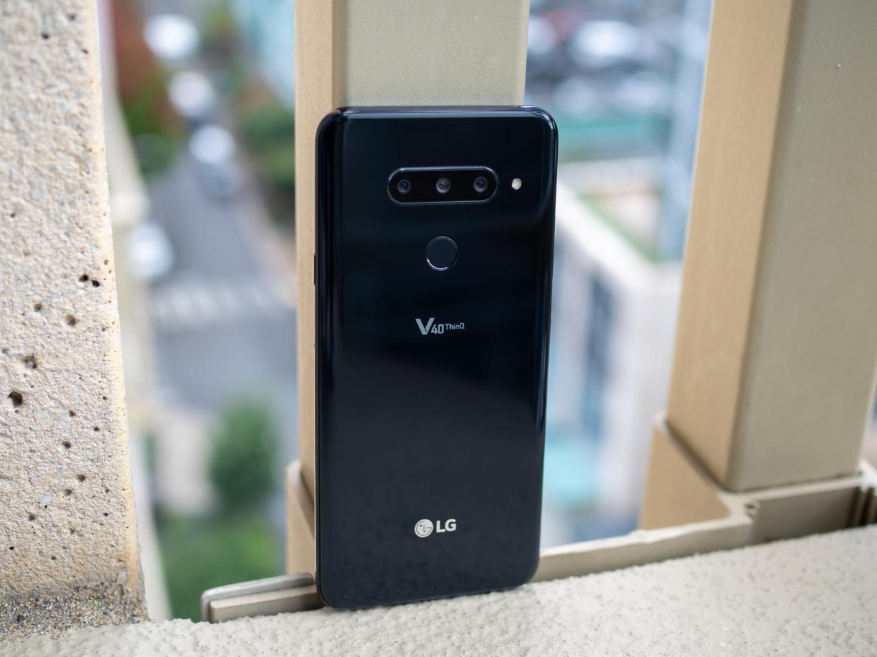 Lg thinq v40 android central getting verizon finally updated source Lg g8 thinq verizon now receiving stable android 10 update