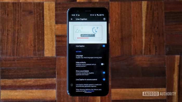 How to use live captions on your android phone