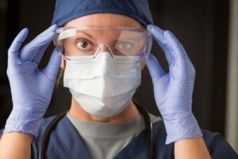 Amazon engineers face shields frontline workers coronavirus