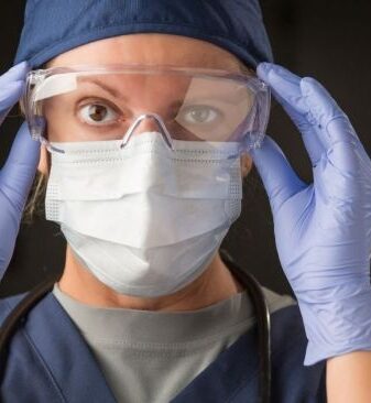 Amazon engineers face shields frontline workers coronavirus