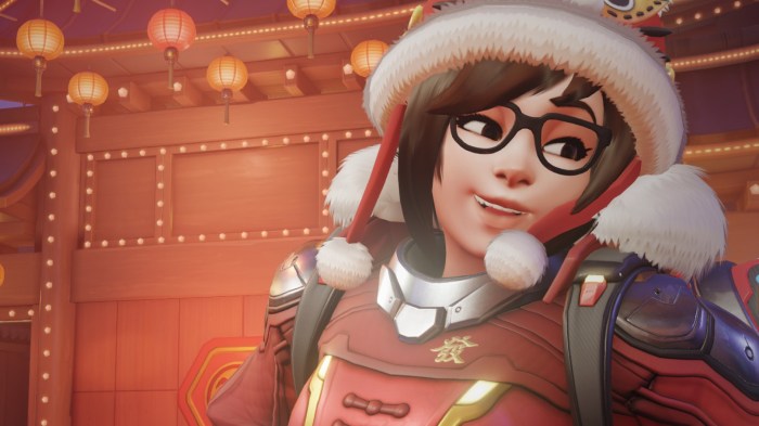Overwatch year of the rooter seasonal event chinese new year skins