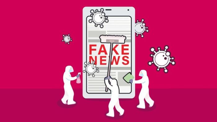 Flood tent fights Anti mask groups facebook misinformation
