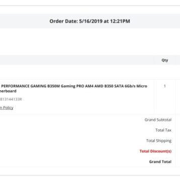 Newegg open box motherboard cpu return policy gamers nexus