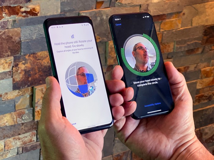 Google pixel 4 face scanning data collection