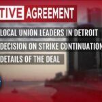 Gm uaw tentative deal strike autoworker ev