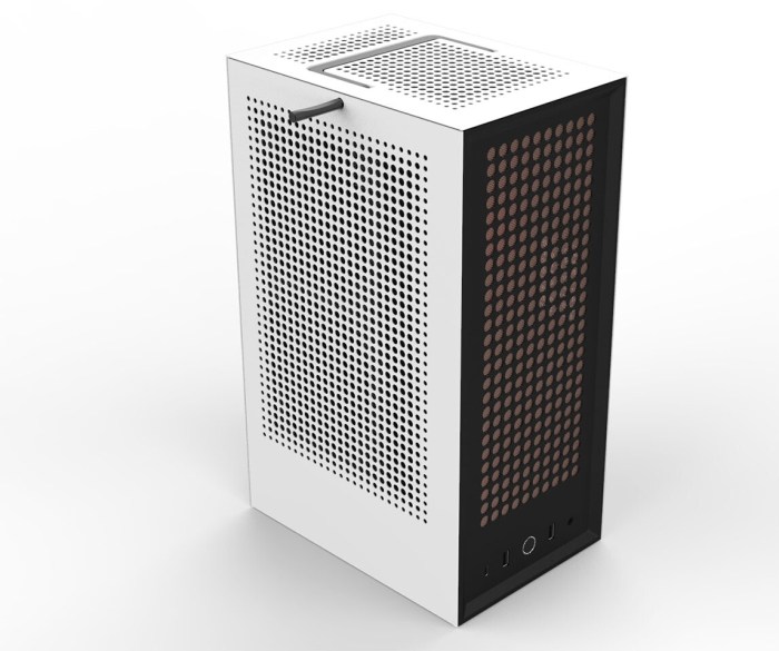 Ibuypowers revolt 3 mk3 pc case itx handle small form factor