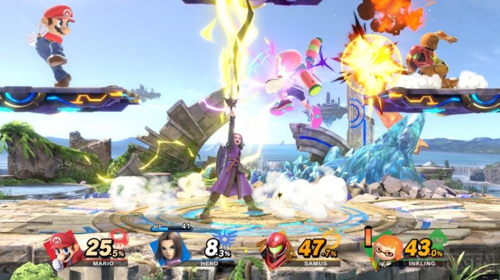 Smash bros roster ultimate hero super game kazooie banjo joins dragon quest comments Super smash bros ultimate dragon quest 11 hero release date nintendo switch